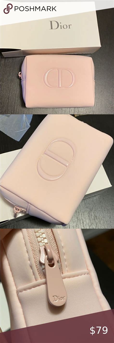 dior make-up tas|dior pink makeup bag.